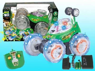 LAST STOCK!!! HUGE! BEN 10 - Remote Control stunt Car - R1 NO Reserve Auction !