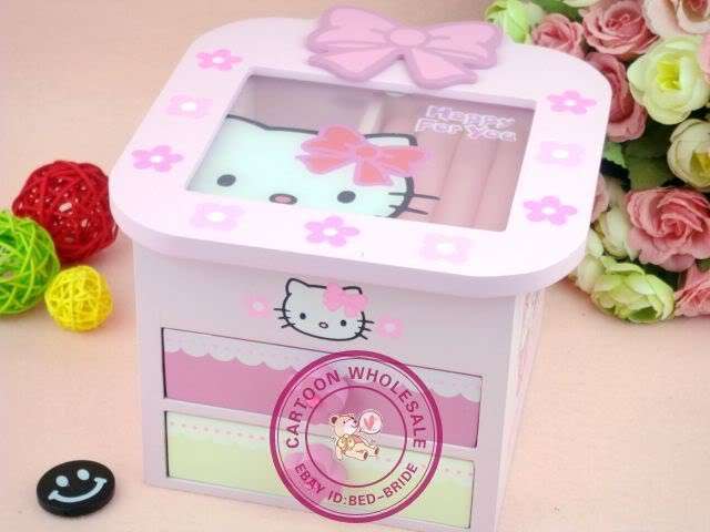 Gorgeous Hello Kitty Jewellery Box  - R1 No Reserve - Great Gift!