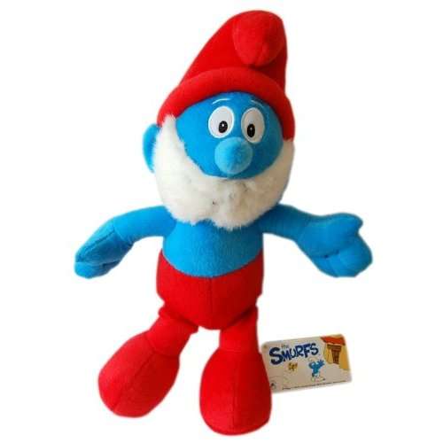 Pappa Smurf soft toy - R1 No Reserve auction now on!