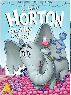 DVD -Dr Seuss, Horton hears a Who! - Great Kiddies animation