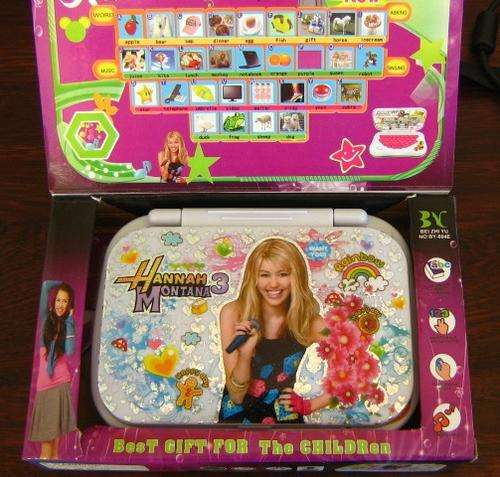 LAST! Hannah Montana Cute EDUCATIONAL Brand NEW  Girls computer  - R1 NO Reserve Auction