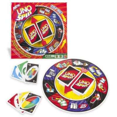 Brand NEW UNO Spin Card game - R1 No RESERVE