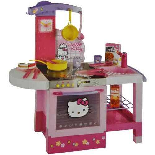 Hello Kitty Free standing kitchen playset with lights and sound! Great gift to any little girl