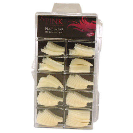 100 Nail tips (Natural) R1 no reserve ...