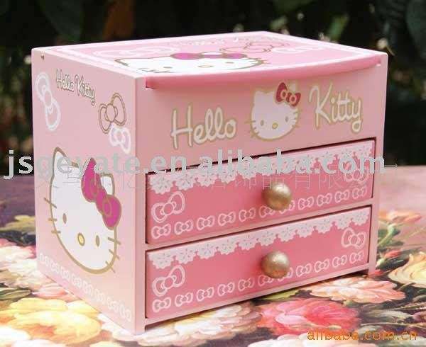 Gorgeous Hello Kitty Jewellery Box - R1 No Reserve - Great Chrstmas Gift!