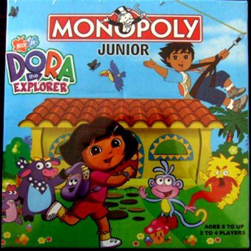 ONLY A FEW FOR CHRISTMAS! Brand NEW Junior Dora the Explorer Monopoly on R1 No RESERVE