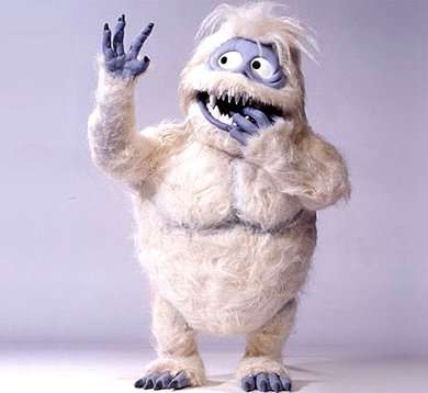 Snow monster soft toy - Scarry stuff!!!