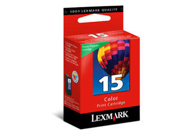 Original Lexmark #15 Colour Cartridge *Return Program Cartridge*