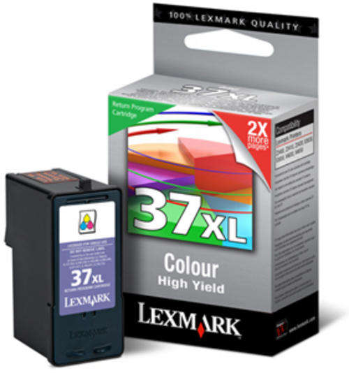 Original Lexmark #37XL Colour Cartridge *High Yield*