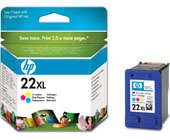 Original Cartridge for HP 22XL Colour