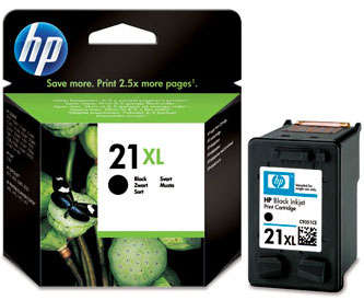 Original HP21XL Black Cartridge