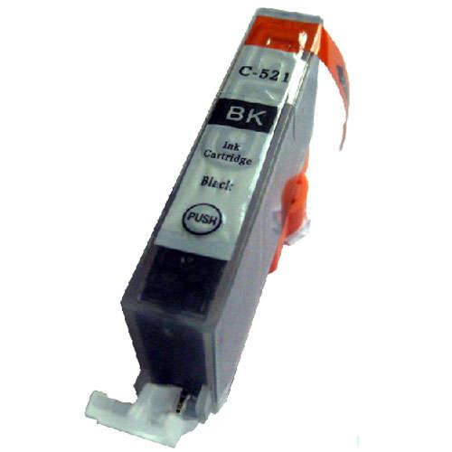 Generic Cartridge for Canon CLi-521 Black with chip for iP4600 / iP3600