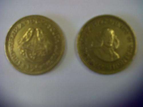 SOUTH AFRICAN 1/2c COINS