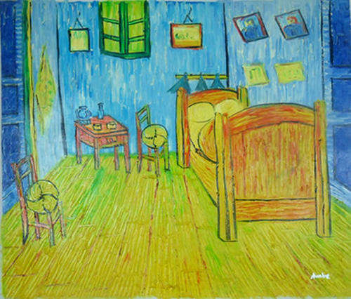 Handmade Canvas Oil Painting 20"x24" Van Gogh repro Table HG35-01-03