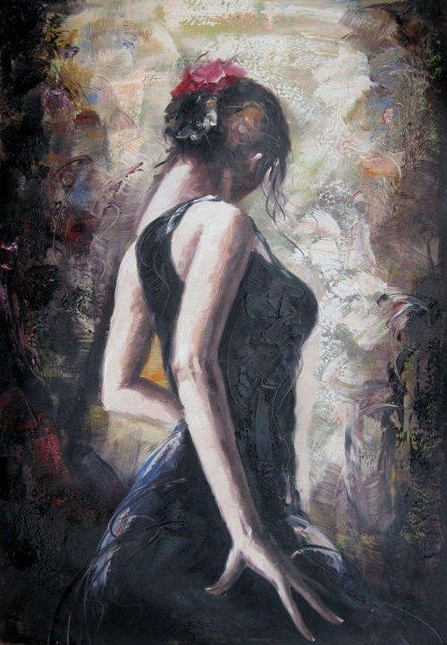 Museum Quality Hand-painted Canvas Signed Oil Painting 70CMX50CM Nude Girls Classical FGI013