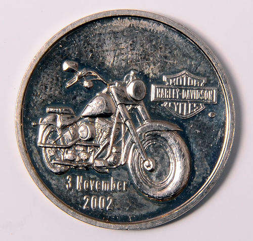 2002 Coin Show Token - Harley Davidson