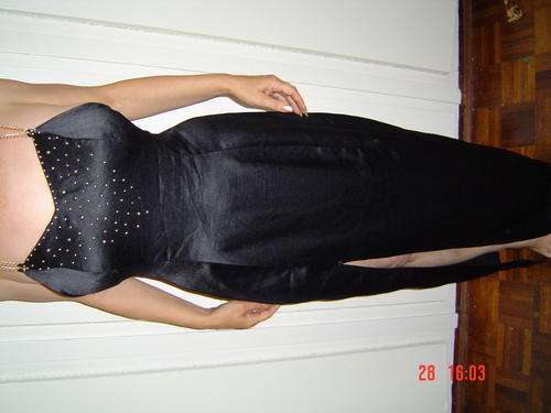 Stunning Black and gold evening dress!!