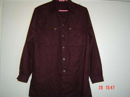 Ladies soft suede type jacket