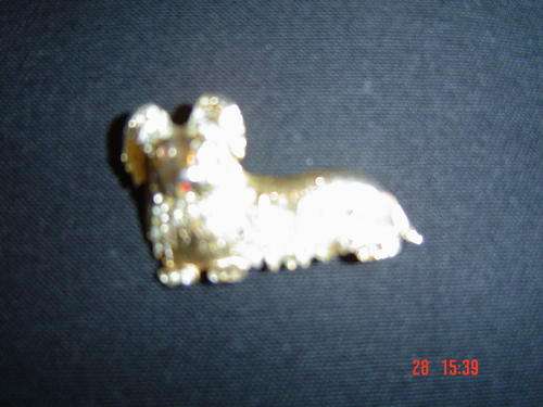 Stunning ladies dog brooch
