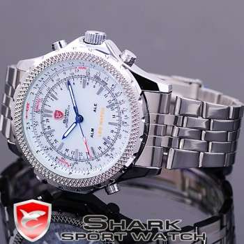 100% Original Authentic SHARK Watch Stainless Steel!!! FREE SHIPPING & FREE INSURANCE! STOCK IN SA!