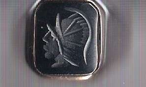 Heavy, stylish and classy SOLID 9ct ring for a distinguished man