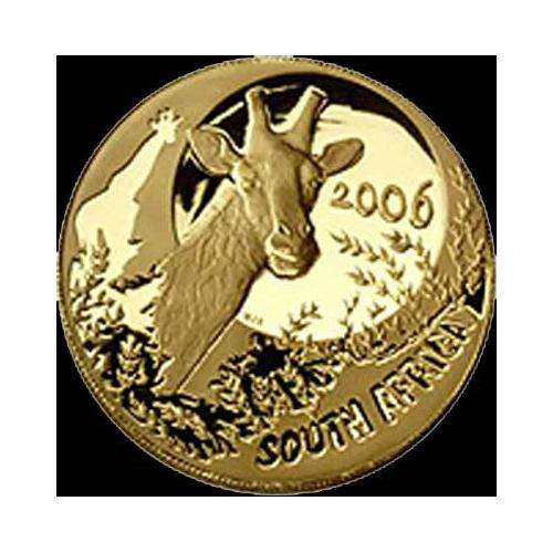 1/10 OZ Giraffe gold coin