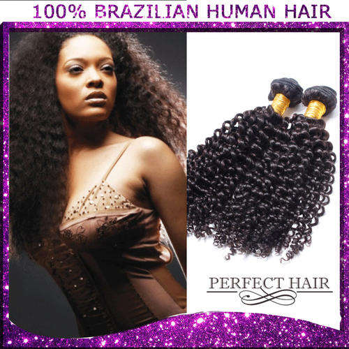 Brazilian human hair kinky curl 12"