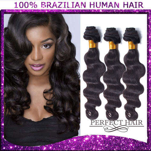 PERFECT  HAIR  Brazilian hair extension,BODY WAVE  18"