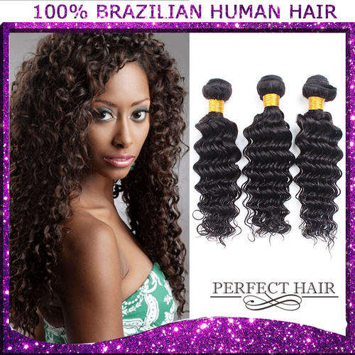 Brazilian hair, Deep Wave,300g,12"-30" ,PERFECT HAIR  VIRGIN HAIR