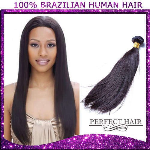 Virgin Human Hair Straight 16" 100g/bundle