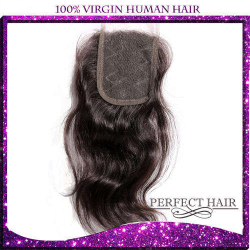 Lace closure, Peruvian Natural wave 12" PERFECT HAIR