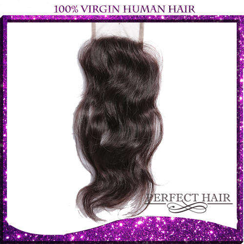 Lace closure, Brazilian natural wave 12"