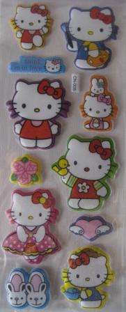 PUFFY STICKERS **HELLO KITTY**