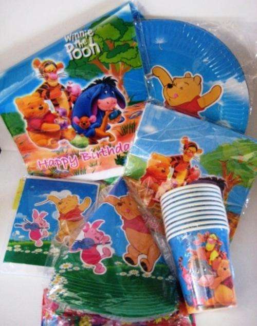 **WINNIE THE POOH** PARTY PACK FOR 10