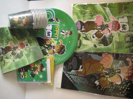 **BEN 10**  PARTY PACK FOR 10