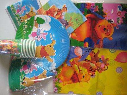 **WINNIE THE POOH** PARTY PACK FOR 10