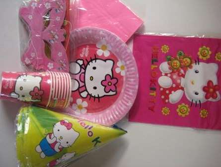 **HELLO KITTY** PARTY PACK FOR 8