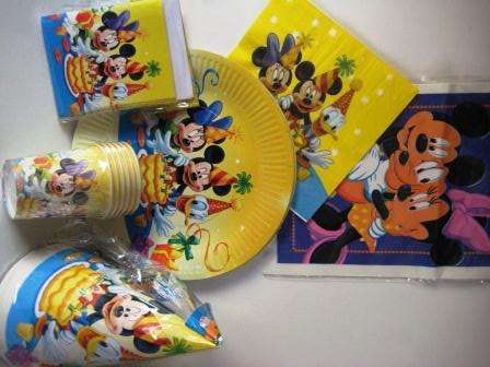 **MICKEY MOUSE** PARTY PACK FOR 6