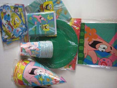 **SPONGE BOB** PARTY PACK FOR 10