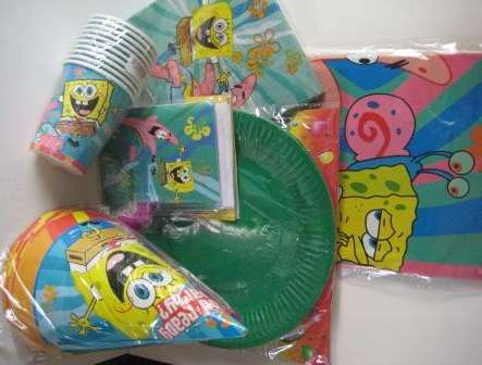 **SPONGE BOB** PARTY PACK FOR 10