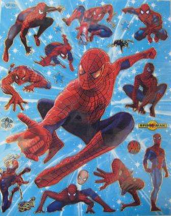 STICKERS **SPIDERMAN**