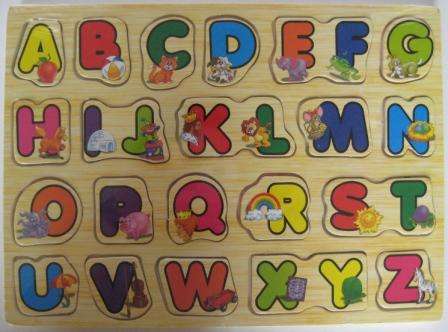 ALPHABET PUZZLE BOARD