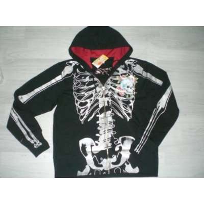 Mens Ed Hardy Skeleton Hoody- Unwanted Gift