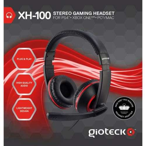 Gioteck XH-100 Universal Wired Headset PS4 / XB1 / PC / MAC