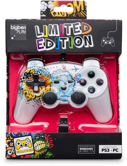 PS3 Controller Bigben Limited Edition Street Art PS3, PC