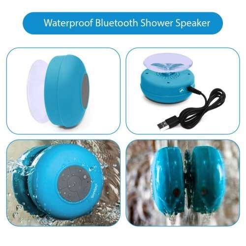 IBSound® Waterproof Bluetooth Shower Speaker