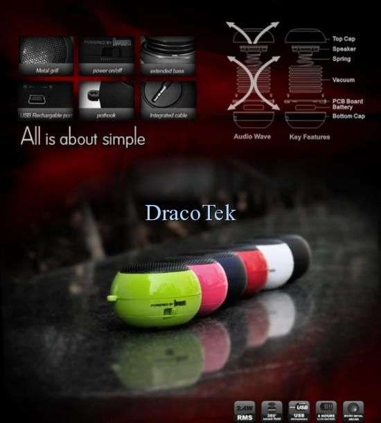 Portable Speaker, I-TOUR 10 Mini HI-FI speaker