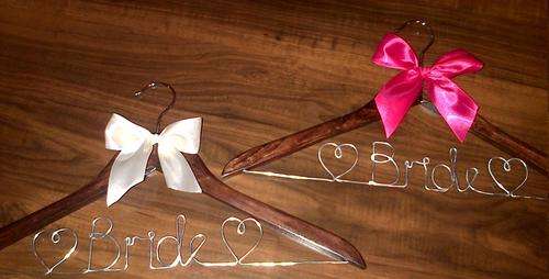 ** CUSTOM WEDDING HANGER **
