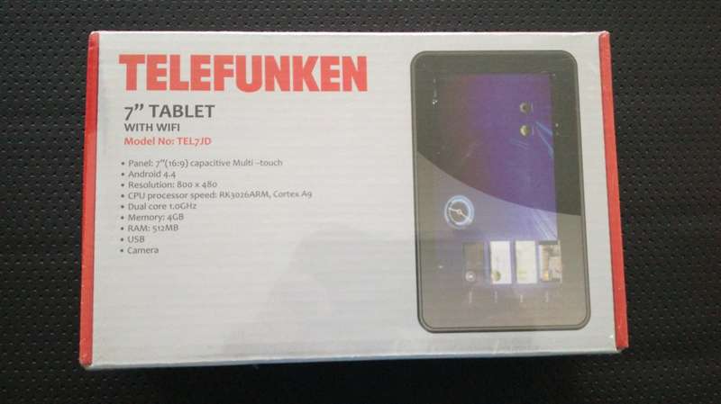 Brand New Sealed Telefunken 7" Tablet