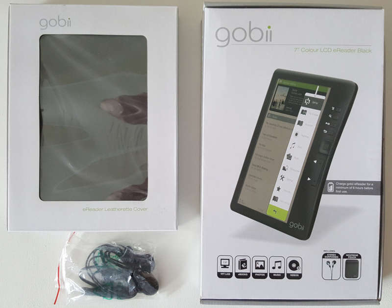 Gobii 7" Colour Screen eBook Reader | Brand New | Includes Accessories & Pouches/Cases